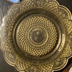 Gold Geometric Dinnerware Set